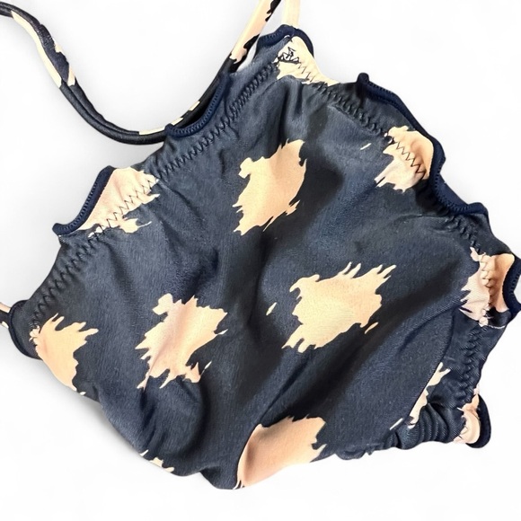 Vix Paula Hermanny Bikini 24k Gold Plated Details Brazilian Bikini Top - Large - Picture 4 of 11